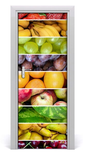 Rivestimento Per Porta Frutta colorata 75x205 cm