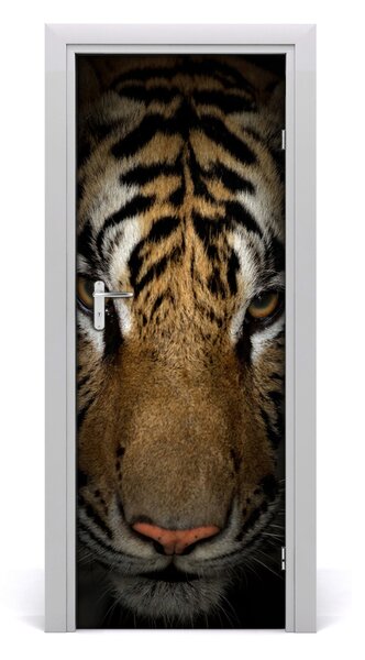 Adesivo per porta Tigre 75x205 cm