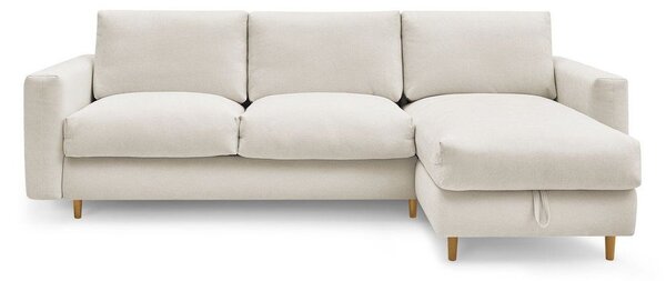 Divano angolare beige Cocoone – Bobochic Paris
