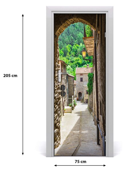 Rivestimento Per Porta Strada affascinante 75x205 cm