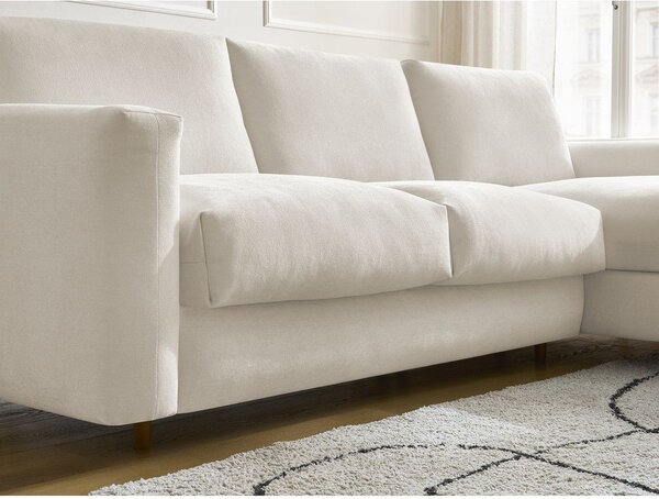 Divano angolare beige Cocoone – Bobochic Paris