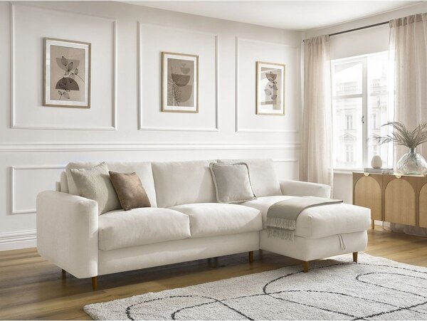 Divano angolare beige Cocoone – Bobochic Paris