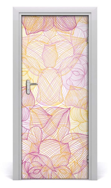 Sticker porta Fiori 75x205 cm