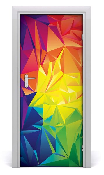 Poster adesivo per porta Background astratto 75x205 cm