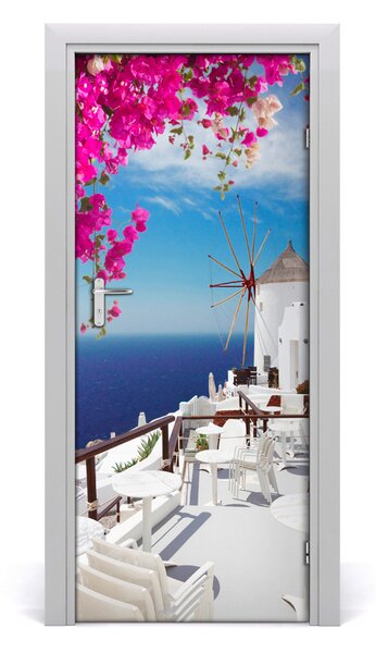 Rivestimento Per Porta Santorini Grecia 75x205 cm