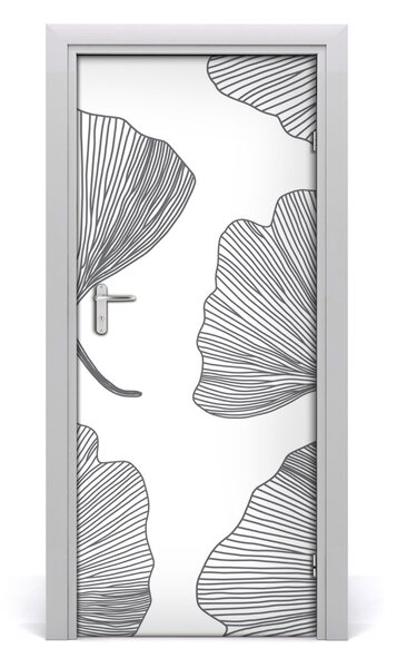 Adesivo per porta Ginkgo 75x205 cm