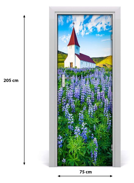 Rivestimento Per Porta Fiori della chiesa 75x205 cm