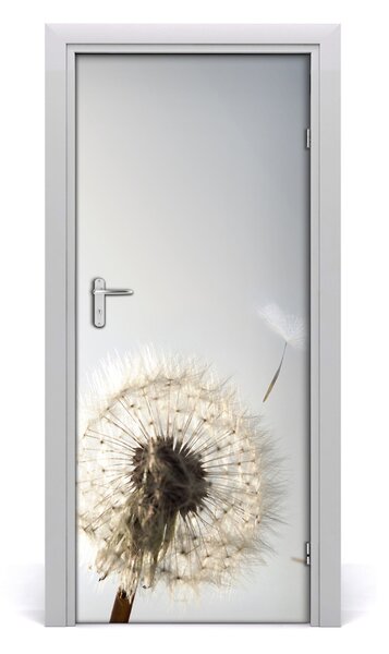 Adesivo per porta interna Dente di leone 75x205 cm