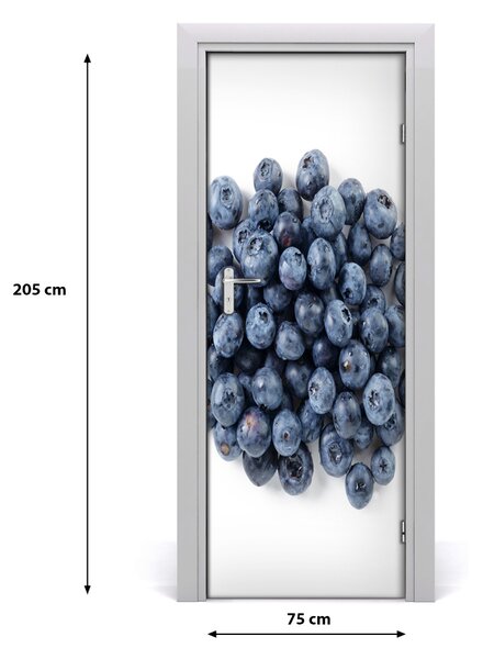 Rivestimento Per Porta Frutti di bosco 75x205 cm