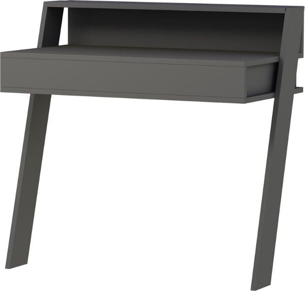 DecHome Scrittoio Moderno Dimensioni 94x50x91 cm colore Antracite - Cowork
