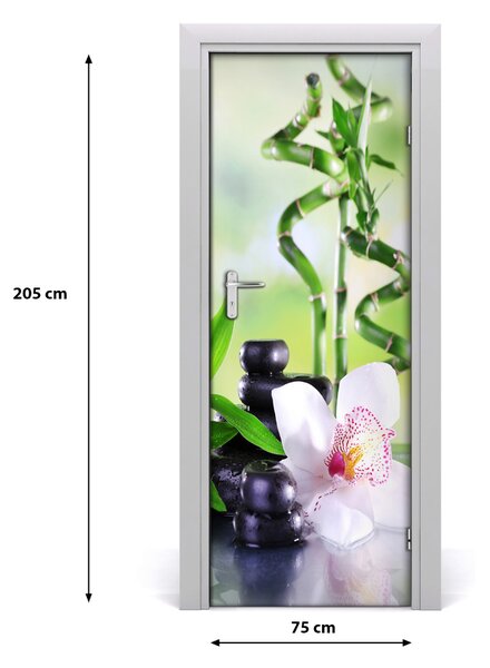 Sticker porta sul bamb? porta 75x205 cm