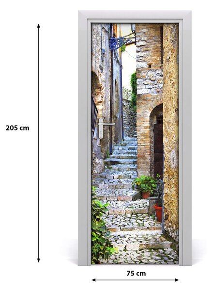Rivestimento Per Porta Strade italiane 75x205 cm