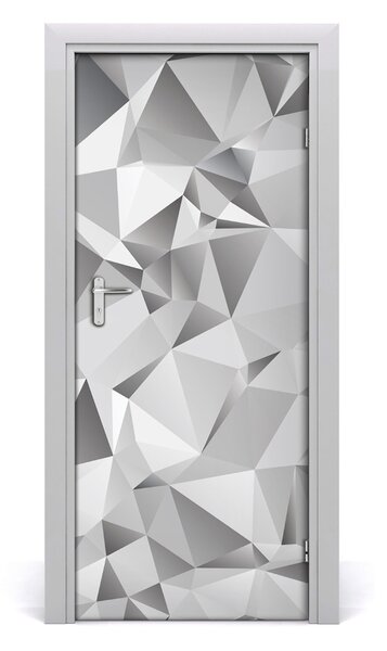 Adesivo per porta Astrazione 3D 75x205 cm
