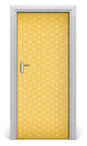 Adesivo per porta Stelle 75x205 cm