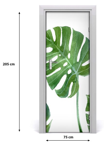 Adesivo per porta Mostro 75x205 cm