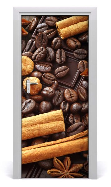 Rivestimento Per Porta Cioccolato fondente 75x205 cm