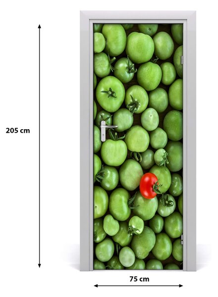Rivestimento Per Porta Pomodoro rosso 75x205 cm