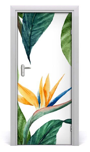 Adesivo per porta Royal Street 75x205 cm