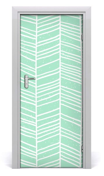 Adesivo per porta interna Pattern Flankeet 75x205 cm