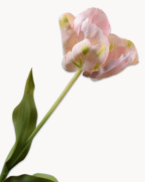 Set di 3 fiori artificiali fatti a mano Tulip
