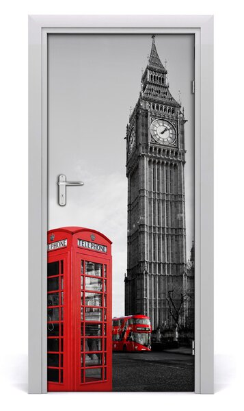 Rivestimento Per Porta Big Ben London 75x205 cm