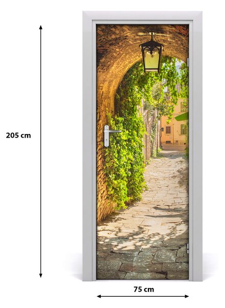 Rivestimento Per Porta Strade italiane 75x205 cm