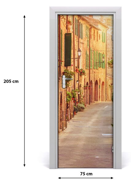 Rivestimento Per Porta Strade italiane 75x205 cm