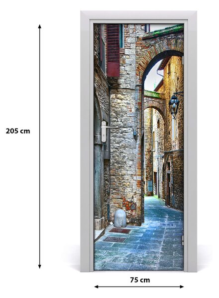 Rivestimento Per Porta Strade italiane 75x205 cm