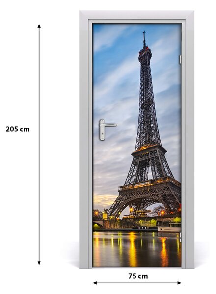 Rivestimento Per Porta Torre Eiffel 75x205 cm