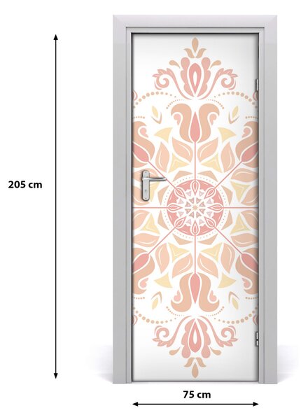 Sticker porta Pattern orientale 75x205 cm