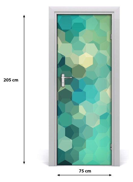 Adesivo per porta interna Sfondo di astrazione 75x205 cm