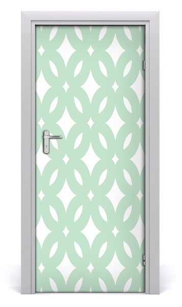 Poster adesivo per porta Sfondo geometrico 75x205 cm