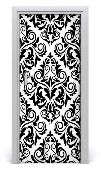 Adesivo per porta ornamenti domestici 75x205 cm