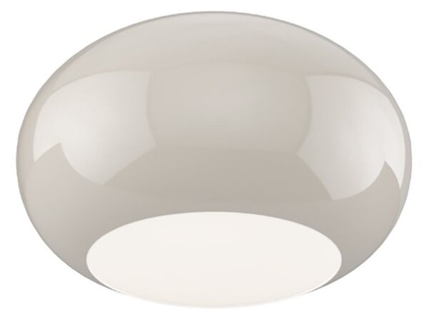 Plafoniera vetro soffiato tortora top light casper 1218 pl42 to e27 led - Top Light
