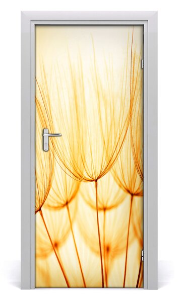 Adesivo per porta interna Semi di dente di leone 75x205 cm
