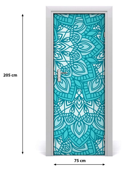 Sticker porta ornamenti domestici 75x205 cm