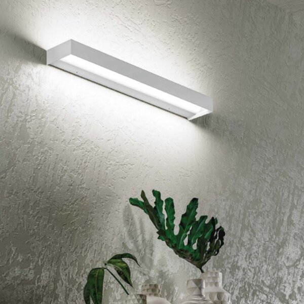Applique moderno gea luce gap554 led biemissione alluminio - Gea Luce