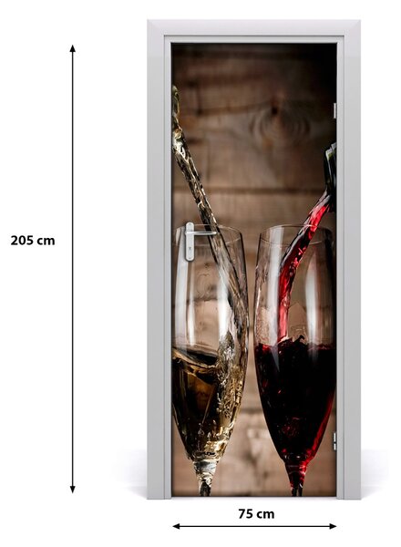Rivestimento Per Porta Vino in bicchieri 75x205 cm