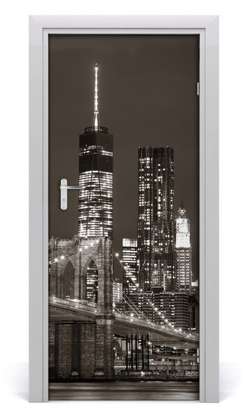 Rivestimento Per Porta Manhattan New York 75x205 cm