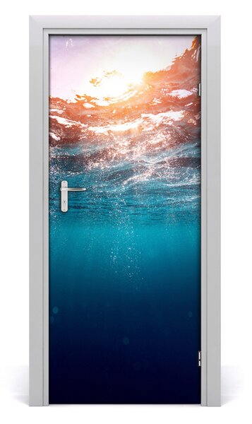 Poster adesivo per porta Paesaggi sott'acqua 75x205 cm