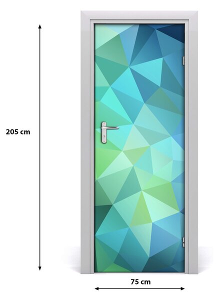 Adesivo per porta interna Sfondo di astrazione 75x205 cm