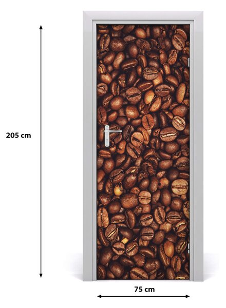 Rivestimento Per Porta Chicchi di caff? 75x205 cm