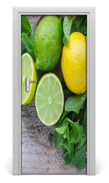 Rivestimento Per Porta Lime e limone 75x205 cm