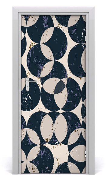 Adesivo per porta Sfondo geometrico 75x205 cm