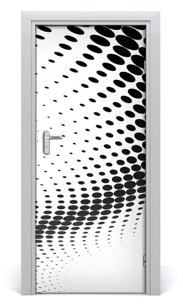 Sticker porta Sfondo geometrico 75x205 cm