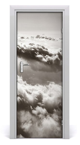 Adesivo per porta Volo sulle nuvole 75x205 cm