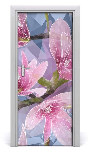 Adesivo per porta interna Magnolia 75x205 cm