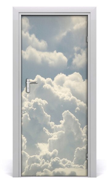 Sticker porta Paesaggi cloud 75x205 cm