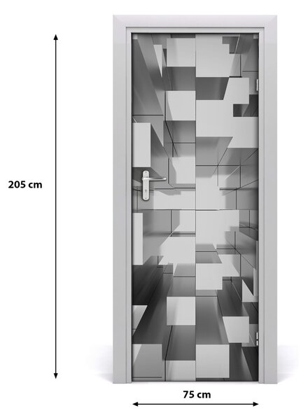 Poster adesivo per porta Sfondo di astrazione 75x205 cm