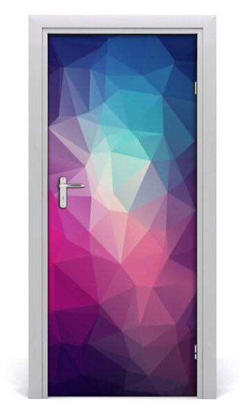 Adesivo per porta interna Sfondo di astrazione 75x205 cm